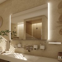 LED zrcadlo ZP11003 80x70cm