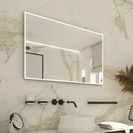 LED zrcadlo ZP13019 90x70 cm