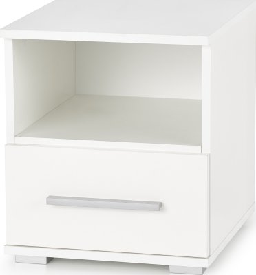 Noční stolek LIMA SN-1, bílá