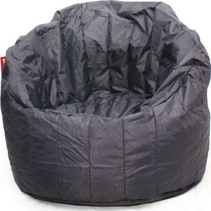 Tmavě šedý sedací vak BeanBag Lumin Chair