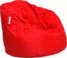 Červený sedací vak BeanBag Lumin Chair