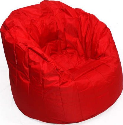 Červený sedací vak BeanBag Lumin Chair