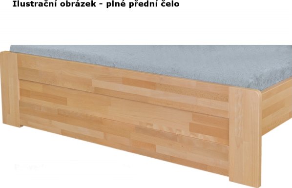 Masivní postel Silvana