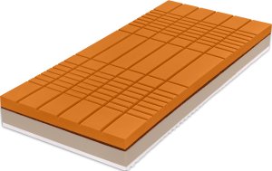 Matrace Romantika Kašmír 20 - 180x200 cm