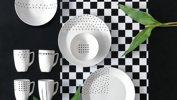 Miska Grafico kostky 14,5cm