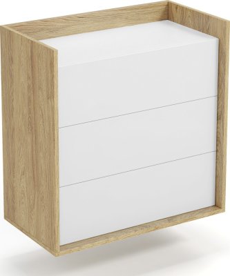 Komoda MOBIUS 3S alpská bílá