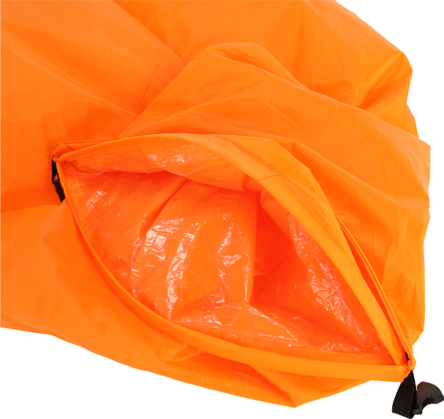 Nafukovací sedací vak Lazy bag orange