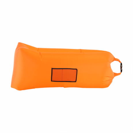 Nafukovací sedací vak Lazy bag orange