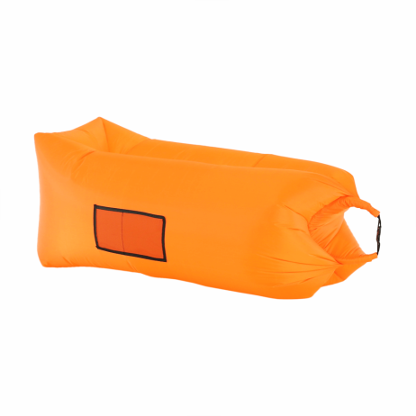 Nafukovací sedací vak Lazy bag orange