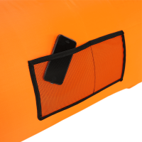 Nafukovací sedací vak Lazy bag orange