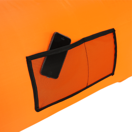 Nafukovací sedací vak Lazy bag orange