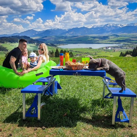 Nafukovací sedací vak Lazy bag green