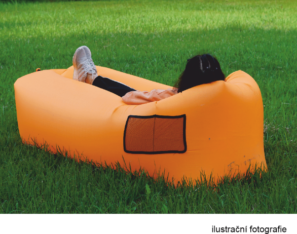Nafukovací sedací vak Lazy bag green