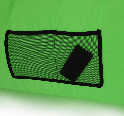 Nafukovací sedací vak Lazy bag green