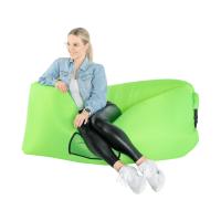 Nafukovací sedací vak Lazy bag green