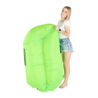 Nafukovací sedací vak Lazy bag green