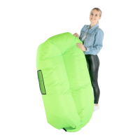 Nafukovací sedací vak Lazy bag green