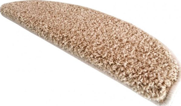 Nášlapy na schody Color Shaggy (půlkruh-obdélník)