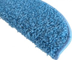Nášlapy na schody Color Shaggy (půlkruh-obdélník)