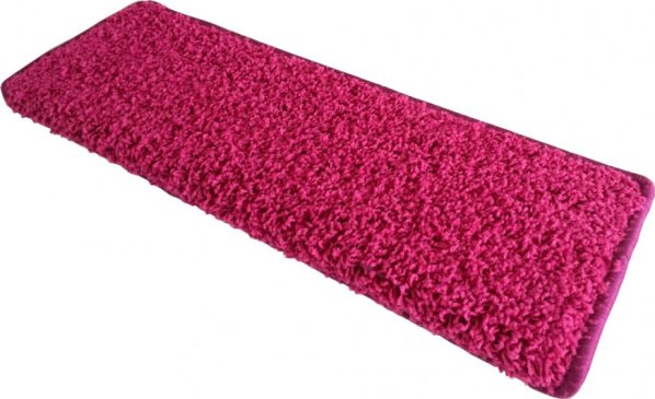 Nášlapy na schody Color Shaggy (půlkruh-obdélník)