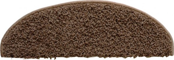 Nášlapy na schody Color Shaggy (půlkruh-obdélník)