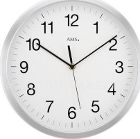 Nástěnné hodiny 5524 AMS řízené rádiovým signálem 40cm