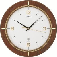 Nástěnné hodiny 5832 AMS řízené rádiovým signálem 29cm