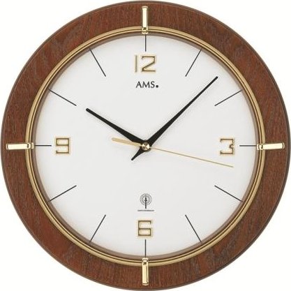 Nástěnné hodiny 5832 AMS řízené rádiovým signálem 29cm