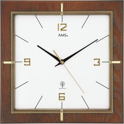 Nástěnné hodiny 5834 AMS řízené rádiovým signálem 29cm