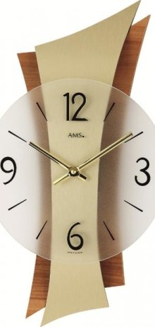 Nástěnné hodiny 9396 AMS 43cm