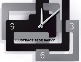 Designové nástěnné hodiny Callisto 40cm (více barev)
