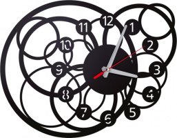 Designové nástěnné hodiny Galaktika 40cm (více barev)