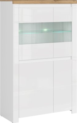 Nízká vitrína Vigo 2D2W