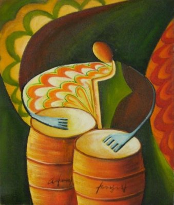 Obraz - Bubeník