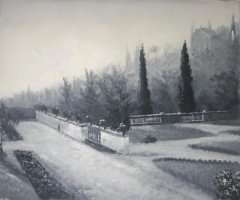 Obraz - Cesta parkem