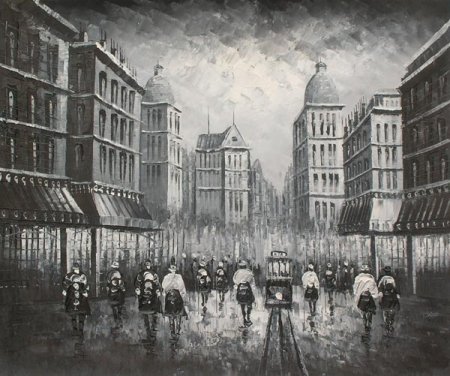 Obraz - Město