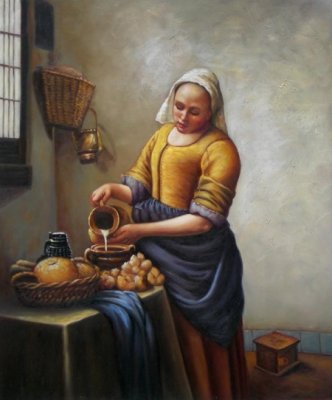 Obraz - Mlékařka
