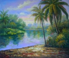 Obraz - Pohled Robinsona