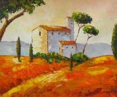 Obraz - Přímořská vila
