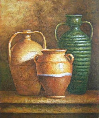 Obraz - Tři džbány