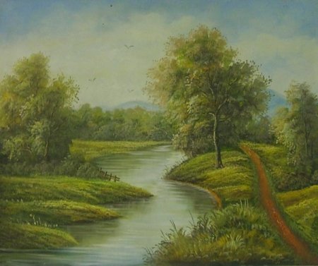 Obraz - Vlnící se řeka