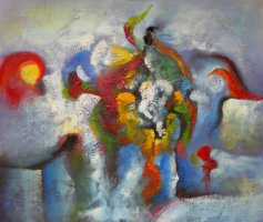 Obraz - Hlava šaška