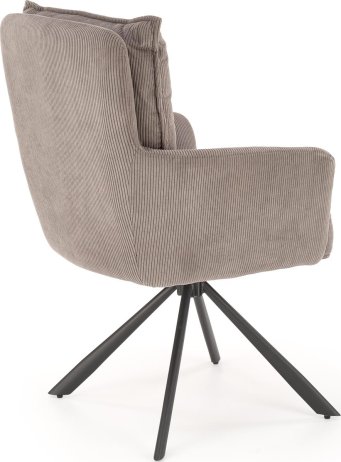Otočné křeslo K528 šedá