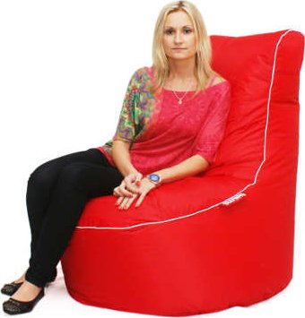 Sedací pytel BeanBag OutBag scarlet rose