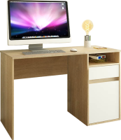 PC stůl Melix dub sonoma/bílá