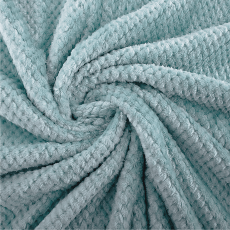 Plyšová deka Rugs neomint 160x200cm