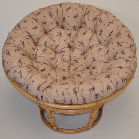 Polstr na PAPASAN a VAJÍČKO 120 cm levandule