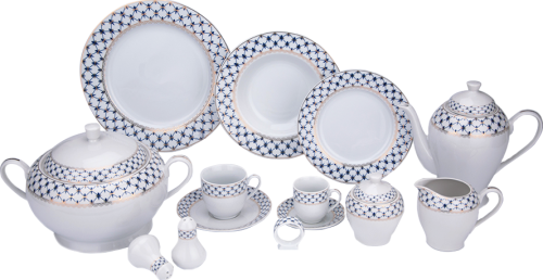 Porcelánová jídelní sada Paint 1