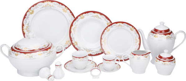 Porcelánová jídelní sada Paint 2