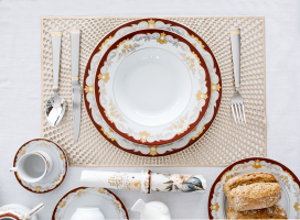 Porcelánová jídelní sada Paint 2